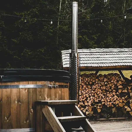 Osada Poli - Panoramiczny Nr 1 Z Prywatna Balia I Hydromasazem Vakantiehuis Koniaków