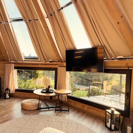 Vakantiehuis Osada Poli - Panoramiczny Nr 1 Z Prywatna Balia I Hydromasazem