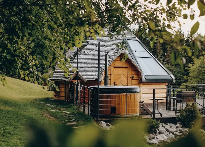 Osada Poli - Panoramiczny Nr 1 Z Prywatna Balia I Hydromasazem * Koniaków