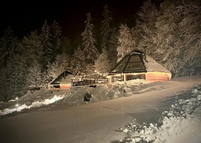 Prázdninový dům Osada Poli - Panoramiczny Nr 1 Z Prywatna Balia I Hydromasazem