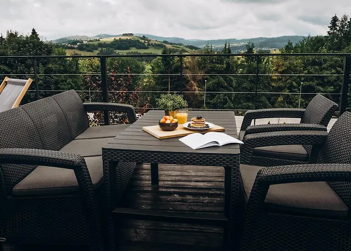 Osada Poli - Panoramiczny Nr 1 Z Prywatna Balia I Hydromasazem בית נופש