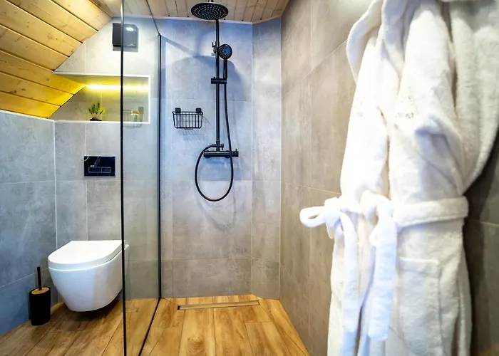 Osada Poli - Panoramiczny Nr 1 Z Prywatna Balia I Hydromasazem Ferienhaus Koniaków