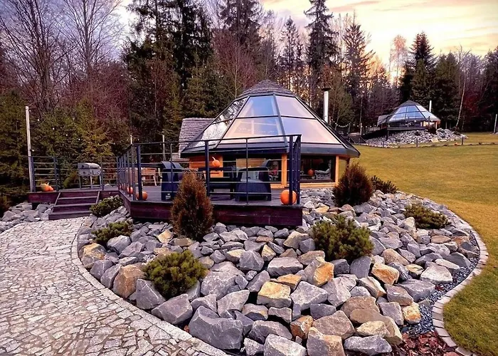 Osada Poli - Panoramiczny Nr 1 Z Prywatna Balia I Hydromasazem Koniaków